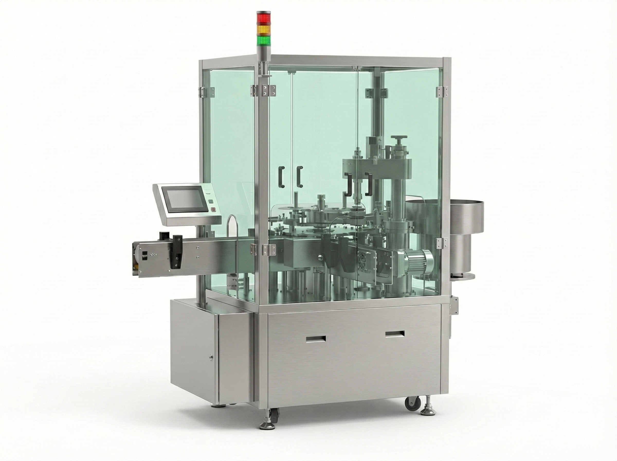 全自動液體充填產線 - 高速量產設備