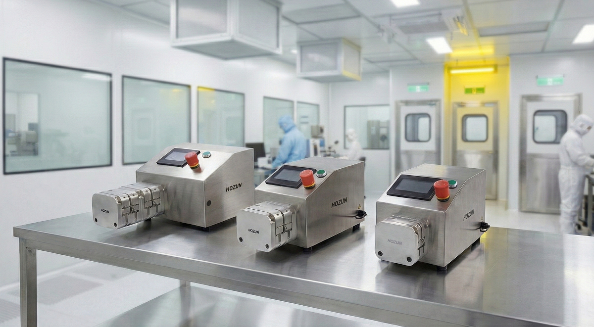 浩隼 FH 系列蠕動幫浦 - 生技製藥與食品產線專用液體傳輸設備